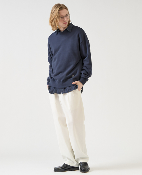 【1978 MEN'S MELROSE】度甘裏毛スウェット 詳細画像 ネイビー 13