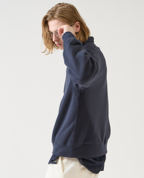 【1978 MEN'S MELROSE】度甘裏毛スウェット 詳細画像 ネイビー 3