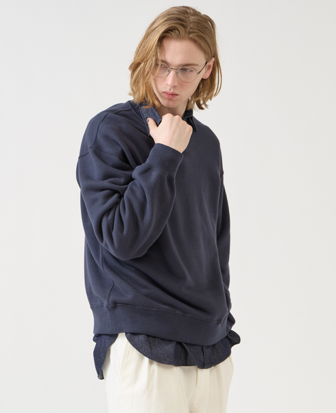 【1978 MEN'S MELROSE】度甘裏毛スウェット 詳細画像 ネイビー 6
