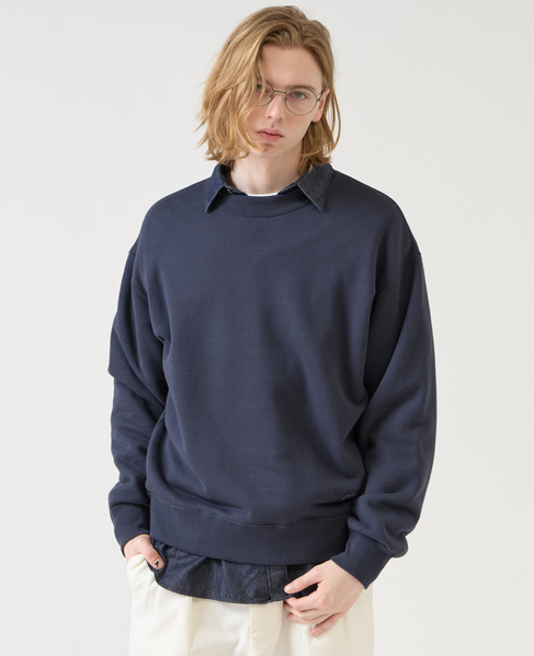 【1978 MEN'S MELROSE】度甘裏毛スウェット 詳細画像 ネイビー 8