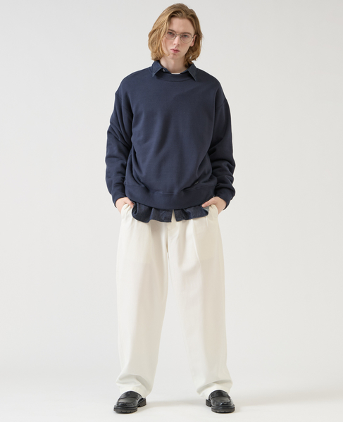 【1978 MEN'S MELROSE】度甘裏毛スウェット 詳細画像 ネイビー 9