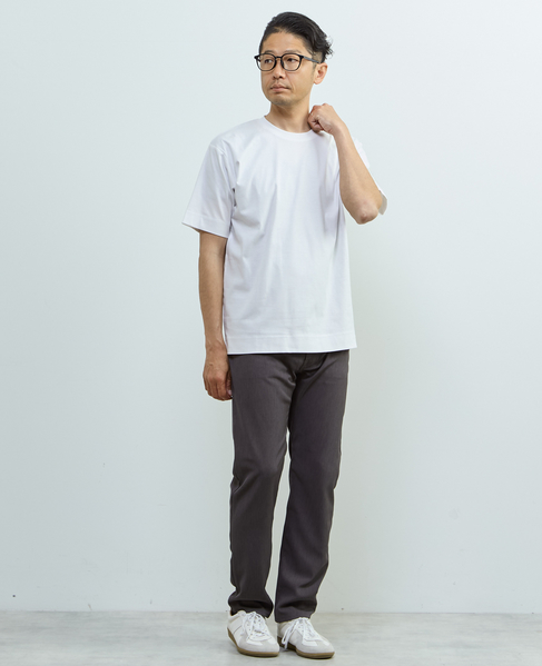 マーセライズドスムースTシャツ 詳細画像 ホワイト 13