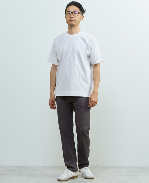 マーセライズドスムースTシャツ 詳細画像 ホワイト 14