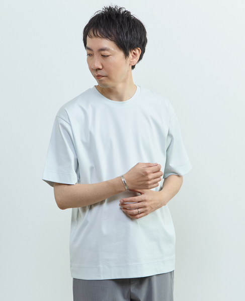 マーセライズドスムースTシャツ 詳細画像 ホワイト 18