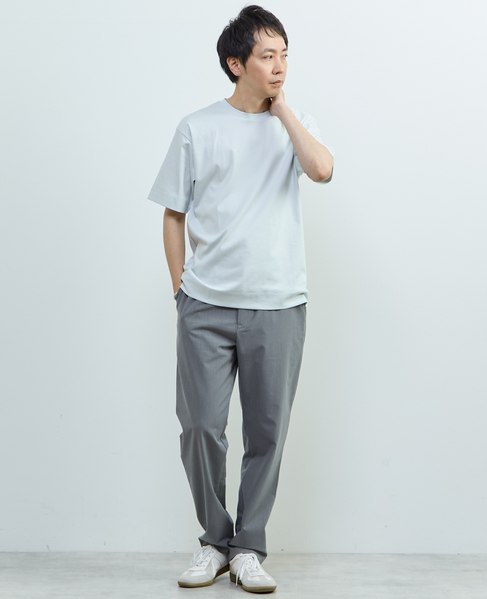 マーセライズドスムースTシャツ 詳細画像 ホワイト 19