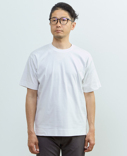 マーセライズドスムースTシャツ 詳細画像 ホワイト 2