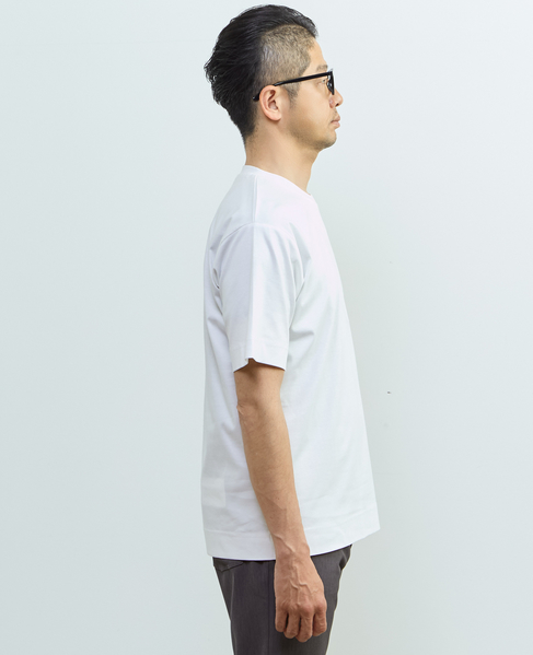 マーセライズドスムースTシャツ 詳細画像 ホワイト 5