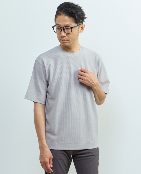 リンクスストライプスタンダードTシャツ 詳細画像 グレー 12