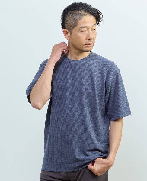 リンクスストライプスタンダードTシャツ 詳細画像 グレー 20