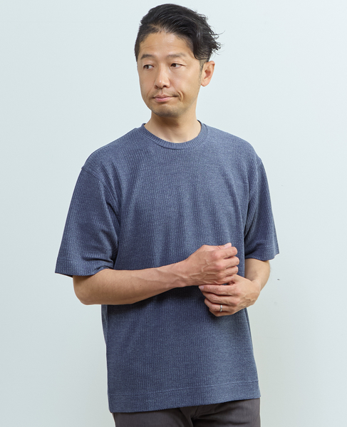 リンクスストライプスタンダードTシャツ 詳細画像 グレー 21