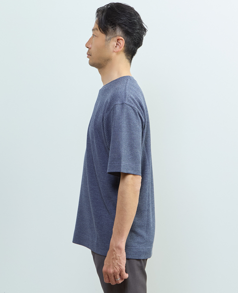 リンクスストライプスタンダードTシャツ 詳細画像 グレー 3