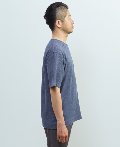 リンクスストライプスタンダードTシャツ 詳細画像 グレー 5