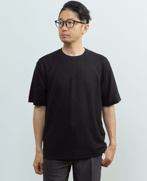 リンクスストライプスタンダードTシャツ 詳細画像 ブラック 1