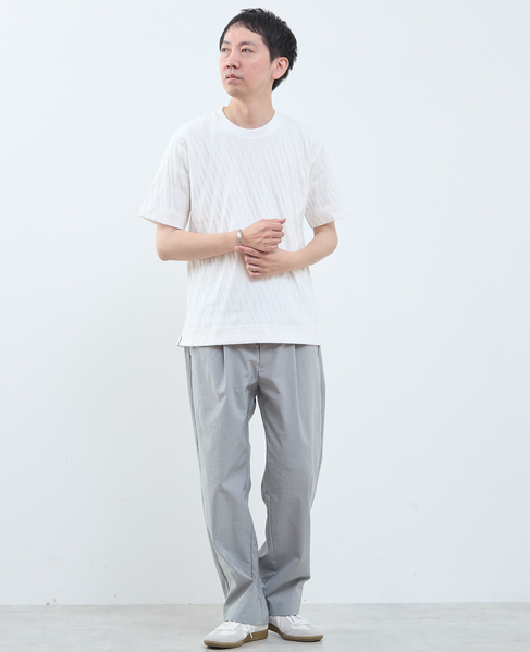 バイアスリンククルーネックTシャツ 詳細画像 ホワイト 14