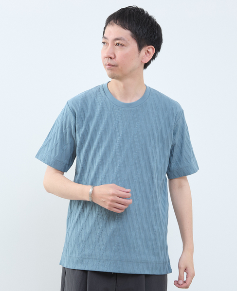 バイアスリンククルーネックTシャツ 詳細画像 ホワイト 15