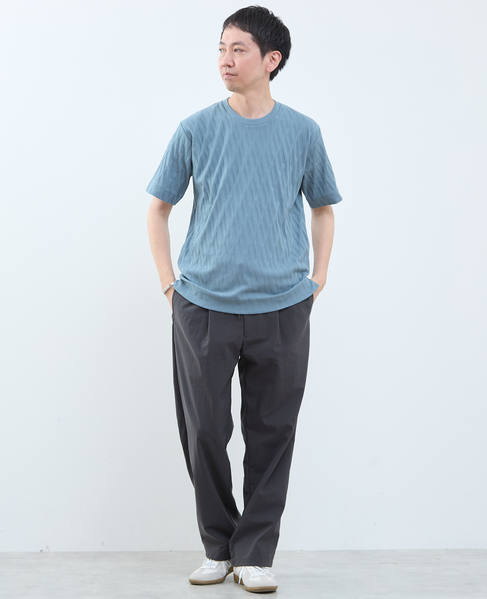 バイアスリンククルーネックTシャツ 詳細画像 ホワイト 17