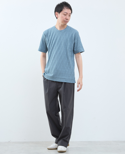 バイアスリンククルーネックTシャツ 詳細画像 ホワイト 18