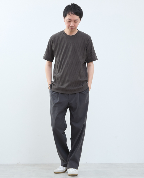 バイアスリンククルーネックTシャツ 詳細画像 ホワイト 24
