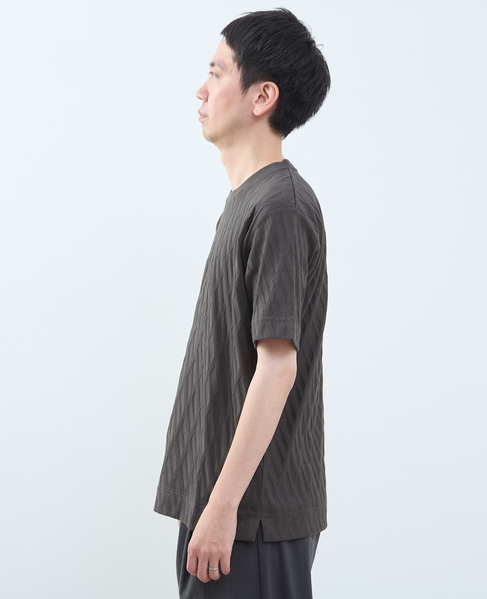 バイアスリンククルーネックTシャツ 詳細画像 ホワイト 3