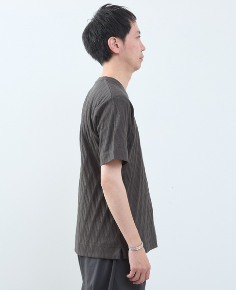 バイアスリンククルーネックTシャツ 詳細画像 ホワイト 5