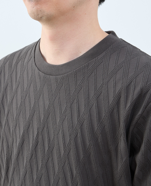 バイアスリンククルーネックTシャツ 詳細画像 ホワイト 6