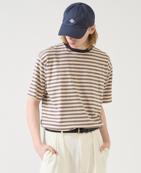 【1978 MEN'S MELROSE】コットンボーダーTシャツ 詳細画像 マルチ 17