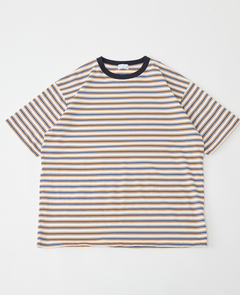 【1978 MEN'S MELROSE】コットンボーダーTシャツ 詳細画像 マルチ 2