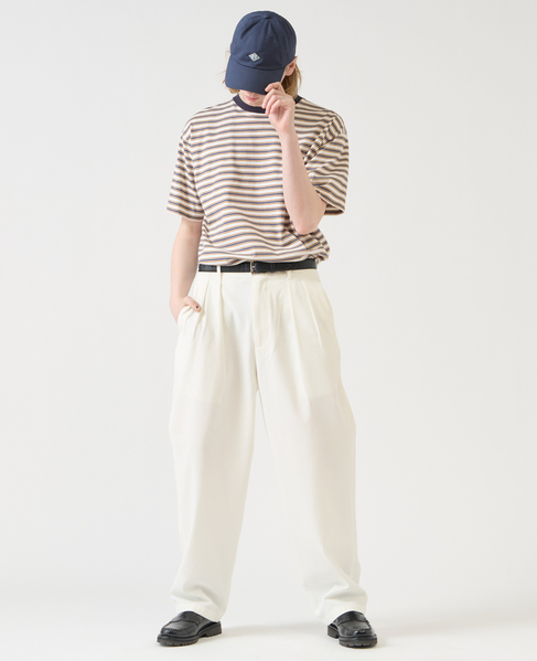 【1978 MEN'S MELROSE】コットンボーダーTシャツ 詳細画像 マルチ 23