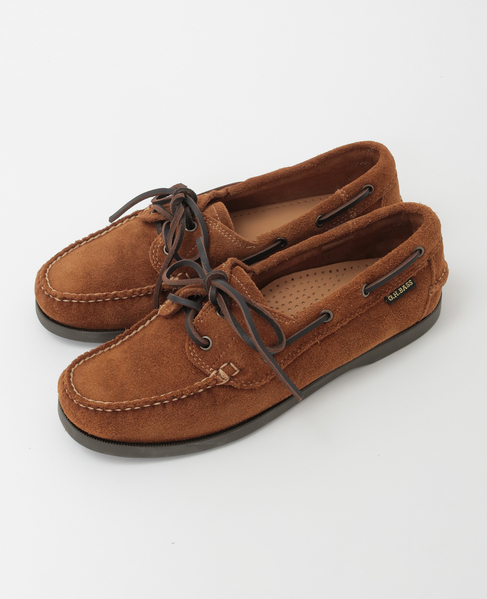 【G.H.BASS/ジーエイチバス】JETTY II Boater 2 Eye 詳細画像 ブラウン 1