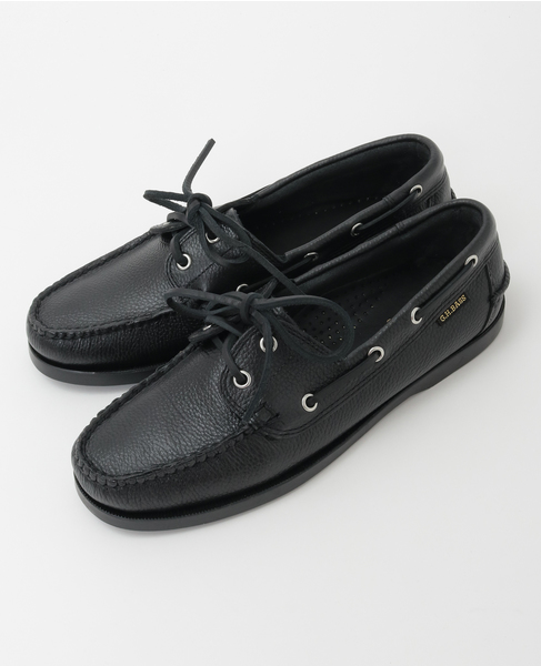 【G.H.BASS/ジーエイチバス】JETTY II Boater 2 Eye 詳細画像 ブラック 1