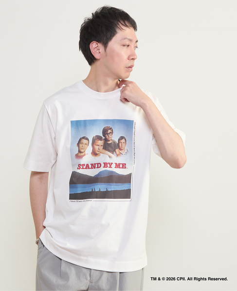 STAND BY ME カラープリントTシャツ 詳細画像 ホワイト 15