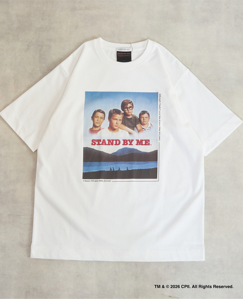 STAND BY ME カラープリントTシャツ 詳細画像 ホワイト 9