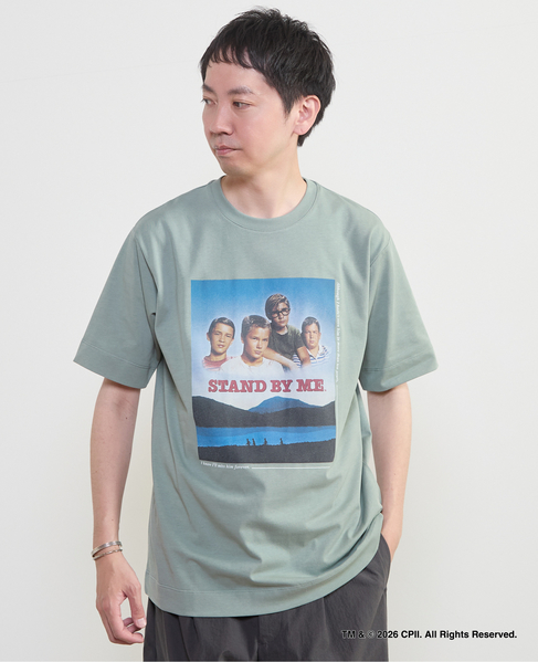 STAND BY ME カラープリントTシャツ 詳細画像 グリーン 1