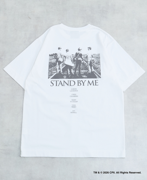 STAND BY ME モノクロプリントTシャツ 詳細画像 ホワイト 10