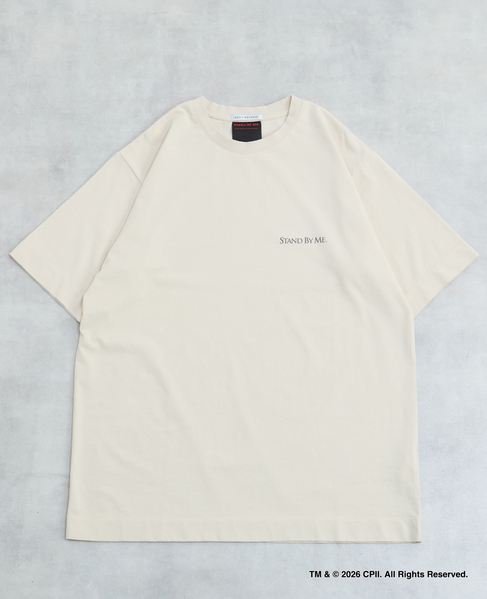 STAND BY ME モノクロプリントTシャツ 詳細画像 ホワイト 12