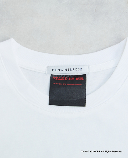 STAND BY ME モノクロプリントTシャツ 詳細画像 ホワイト 15