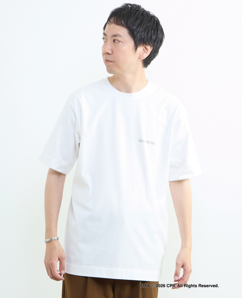 STAND BY ME モノクロプリントTシャツ 詳細画像 ホワイト 16