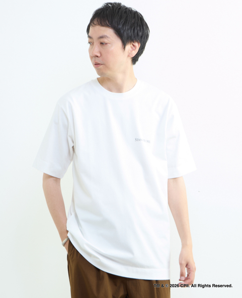 STAND BY ME モノクロプリントTシャツ 詳細画像 ホワイト 17