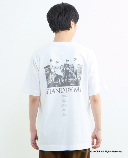STAND BY ME モノクロプリントTシャツ 詳細画像 ホワイト 4