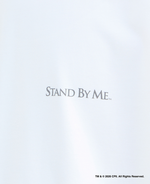 STAND BY ME モノクロプリントTシャツ 詳細画像 ホワイト 7