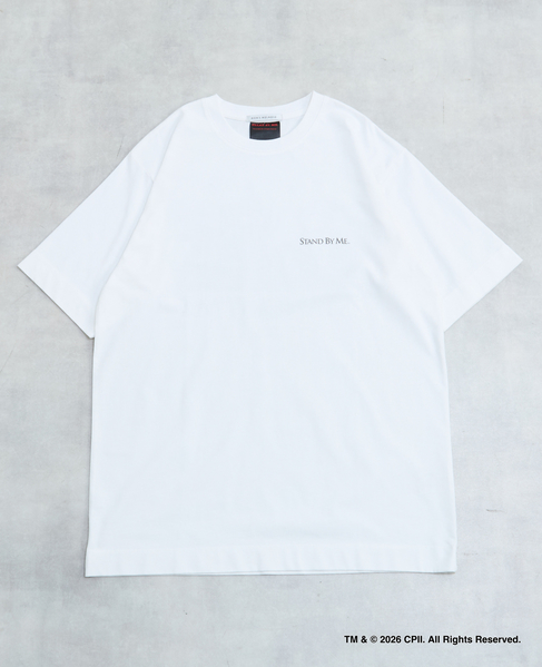 STAND BY ME モノクロプリントTシャツ 詳細画像 ホワイト 9