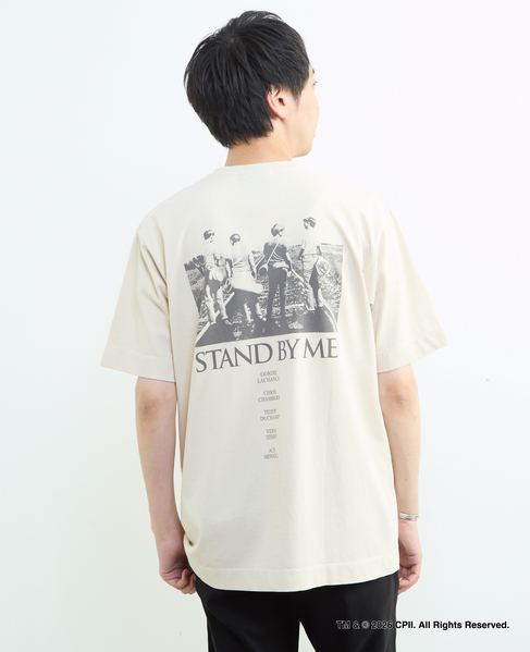STAND BY ME モノクロプリントTシャツ 詳細画像 ベージュ 4