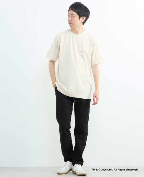 STAND BY ME モノクロプリントTシャツ 詳細画像 ベージュ 6