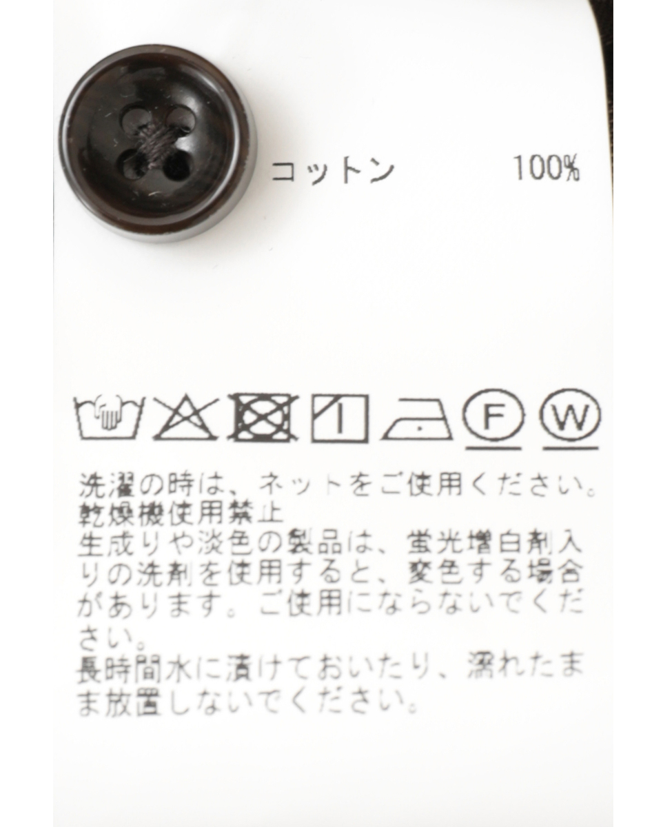 ヴィンテージチェックグランパシャツ 詳細画像 ホワイト 30