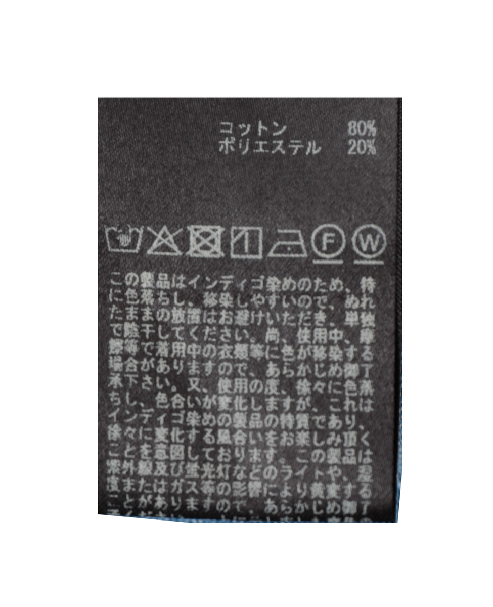 ヴィンテージデニムレギュラーシャツ 詳細画像 ブラック 32