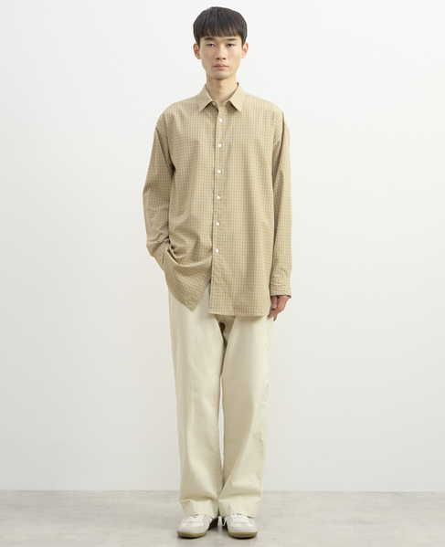 【1978 MEN'S MELROSE】レギュラーカラーシャツ 詳細画像 ベージュ 12