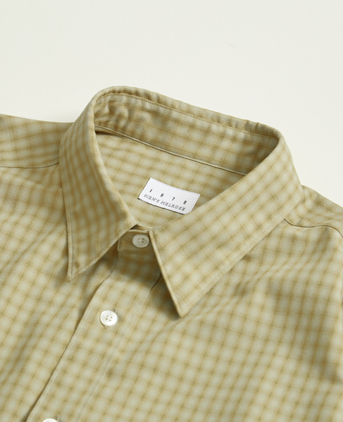 【1978 MEN'S MELROSE】レギュラーカラーシャツ 詳細画像 ベージュ 2