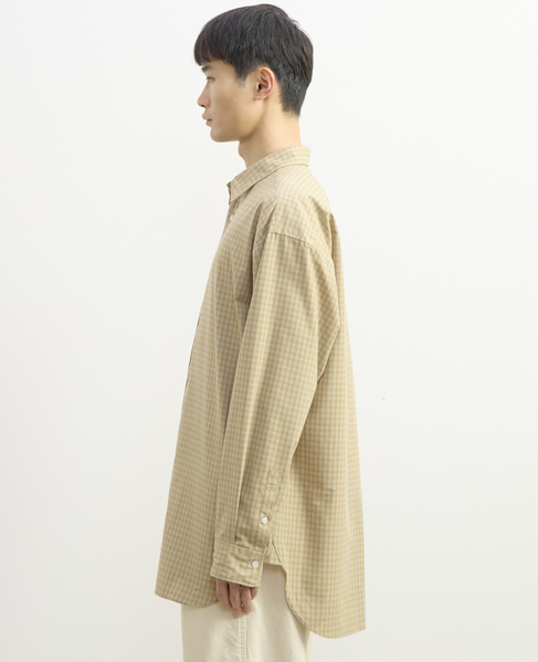 【1978 MEN'S MELROSE】レギュラーカラーシャツ 詳細画像 ベージュ 6