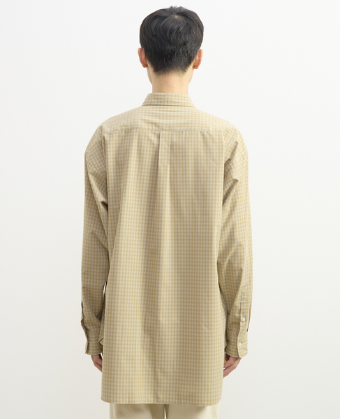 【1978 MEN'S MELROSE】レギュラーカラーシャツ 詳細画像 ベージュ 7