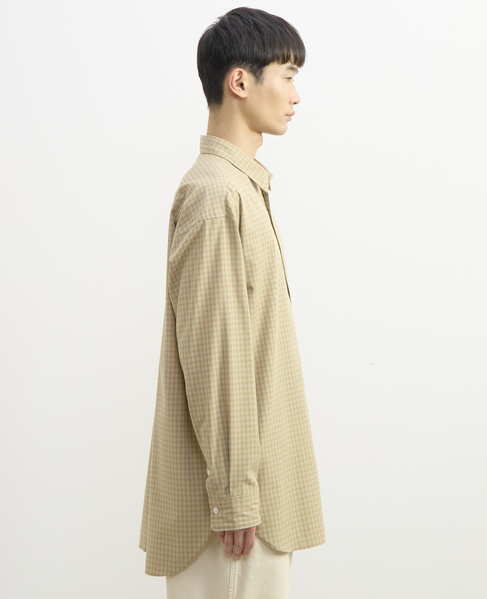 【1978 MEN'S MELROSE】レギュラーカラーシャツ 詳細画像 ベージュ 8